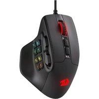 Redragon M811 Aatrox MMO Gaming Mouse, 15 Programmable Buttons Wired RGB Gamer Mouse w/ Ergonomic