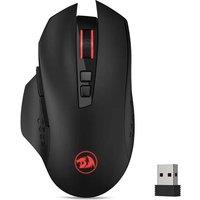 Redragon M656 Gainer Wireless Gaming Mouse, 4000 DPI 2.4Ghz Wireless Gamer Mouse w/ 5 DPI Levels, 7