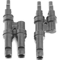 2 to 1 Solar PV Connector 1500V 50A 2T 3T 4T 5T 6T Branch Parallel Connection IP67 Electrical PV Panel Cable Connector