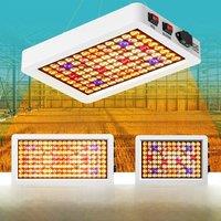 300W Plant Grow Light 288Leds Full Spectrum Hydroponic Seedlings Growth Cultivate Lamps BLoom/VEG 2Modes Quantum Boards 100-270V