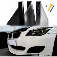 Car Headlight Tint Film Self-Adhesive Light PVC Vinyl Black Sticker Tailing Lamp Mods Stickers Decal Sticker For BMW For Tesla