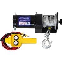 Electric Winch Waterproofing Car Mounted Winch 12V 24V Small Crane Off-road Automotive Self-Help