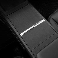 For Tesla 2024 2023 Model 3 Highland wood Center abs Console Panel Grain Film Carbon Central Control Car dashboard cover sticker