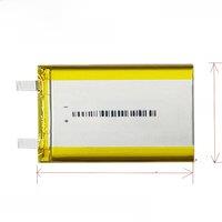 1-12PCS 3.7V Polymer Lithium LiPo Batteries For DIY Mp3 MP4 MP5 GPS PSP mobile PAD MID DVD Power bank PC 4000mAh 8*50*80mm