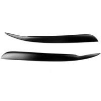 Car Front Resin Headlight Eyebrow Eyelid Cover Trim for 2002-2005 Audi A4 B6