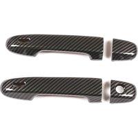 Car Exterior Door Handle Cover Trim for Toyota 86 GT86 Subaru BRZ 2012-2020(Carbon Fiber)