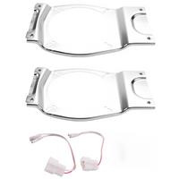 Horn Bracket Rear 5 Inch Speaker Bracket Kit for Suzuki Jimny 2019 2020 2021 Accessories 99197-77R10 with Wire Harness