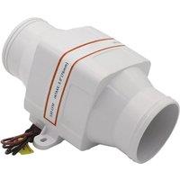 IZTOSS 12V Boat Blower 4 Inch 270 CFM In-Line Marine Bilge Engine Galley Boat Cabin Ventilation Fan