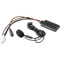 Car Bluetooth 5.0 Aux Input Audio Cable Microphone Handsfree Adapter 8Pin Plug for Nissan Sylphy Tiida Qashqai Geniss