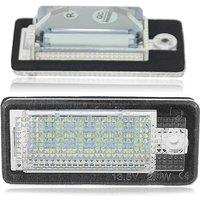 Car LED License Number Plate Light Lamp White for -Audi A3 S3 8P A4 B6 B7 A5 A6 4F Q7 A8 S8 C6 Cabriolet