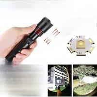 99000 Lumens 500W High Power LED Flashlight Rechargeable Torch Outdoor Tactical Flashlight Camping