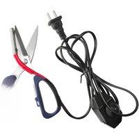 Electrothermal Scissors Stainless Steel Electric Heating Tailor Scissors Heated Cutting Scissors for