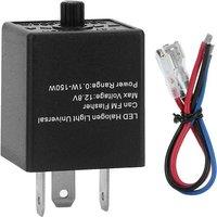 LED Flasher Relay, 12V 3-PIN Adjustable LED Flasher Relay Turn Signal Light Blinker for Automotive Motorcycle