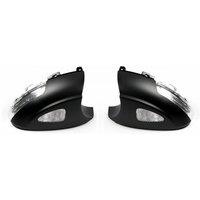 Car LED Rear Veiw Mirror Light LampTurn Signal Light Indicator for Skoda Yeti 2009-2013 Car-Styling with Puddle Light
