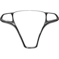 Steering Wheel Panel Cover Trim for Mercedes Benz W213 W205 X253 C E GLC 2014-2017 (Carbon Fiber