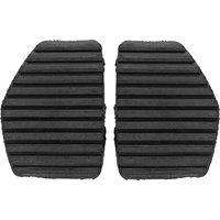 1 Pair Black Anti-Skid Clutch Pedal Brake Pedal Rubber Cover Fit for Peugeot/Citroen 1007 207 208
