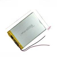 1-12pcs lithium ion battery 3.7V 3000mAh polymer Lithium battery for Tablet PC / MID / PDA 356595 95*65*3.5mm
