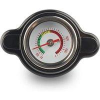 High Pressure Radiator Cap with Temperature Gauge, 1.8 Bar Radiator Cap 25.6Psi for Honda, Kawasaki, Suzuki, Yamaha