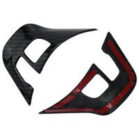 3Pcs/Set Car Steering Wheel Decoration Cover Trim Sticker Fit for Peugeot 2008 208 308 2014-2018