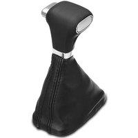 Car AT Car Gear Shift Knob Gaitor Shifter Lever Gear Stick Knob Leather Cover for Skoda Tiguan Touran Bora Passat