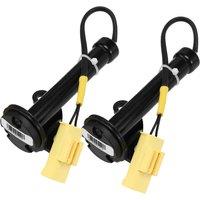 2PCS New Left & Right Active Bonnet Actuator Hinge Sensor 51237300581 51237300582 for -BMW X1 F48 X2 F39 MINI 2013-2019