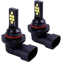 2X HB4 9006 LED Fog Light Bulb Advanced 3030 SMD Daytime Running DRL Lamp, Cool White 6000K