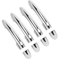 for Renault Scenic 2 Ii 2003 2004 2005 2006 2007 2008 2009 Chrome Door Handle Catch Cover Trim Cap Auto Accessories