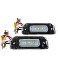 LED License Plate Light Housing SET for Mercedes W164 W251 GL