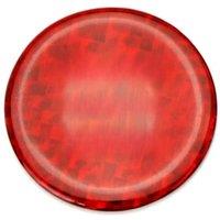 Carbon Fiber Car Start Button Decoration Cover for Alfa Romeo Giulia/Stelvio Red 1 Pcs