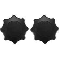 2PCS Black Seat Adjustment Knob for Golf Jetta Mk4 Passat B5 Beetle Leon Ibiza 1J0 881 671 F