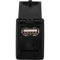 Car AUX USB Port Adapter Jack Auto for Toyota Rav4 Camry for Yaris for Corolla Avalon 86190-0R010 Plastic Black