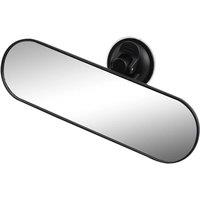 Car Rearview Mirror Powerful Suction Cup Car Interior Mirror Vision Plane Auxiliary Mirror Modified White Mirror