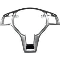 Car Steering Wheel Frame Trim Cover for Mercedes Benz A C E GLA CLA CLS Class W176 W204 W212 X156 C117 Silver