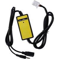 6 + 6PIN Car Radio Digital USB MP3 Interface CD Changer Adapter with 3.5mm AUX In Input for TOYOTA LEXUS Corolla Series