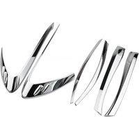 ABS Chrome Rear Lights Lamps Decoration Trim for Toyota C-HR CHR C HR 2016 2017 2018 2019 2020 Accessories