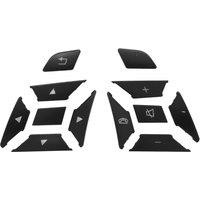 Car Steering Wheel Button Switch Trim Cover Sticker for Mercedes Benz a B C E Ml Gl Cla Gla Glk Sl