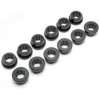 12Pcs/Lot Lower Control Arm Rear Camber Kit Replacement Bushings EP-CA0111 for Honda Civic 88-05 Ek Eg Es Black