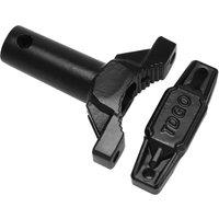 Support de Barre D'Extension de Moto Support de Poigne de Fourche de Projecteur Hors Route de Moto Support de Lampe Fixe