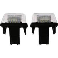 18 LED License Plate Light for Peugeot 206/207/307/308 for Citroen C3/C4/C5/C6