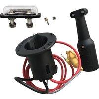 48V Charger Cord Plug & Charger Receptacle for Club Car DS Precedent Golf Carts 2000 Up, 101828901,