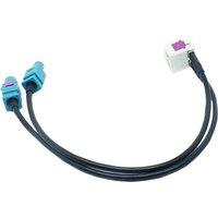 Double for Fakra Radio Aerial Antenna Diversity Adaptor RNS RCD 210 310 510 for Skoda