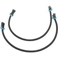 2Pcs 24 inch Oxygen O2 Sensor Header Extension Harness for Chevrolet Camaro Corvette LS2 LS3 LS7