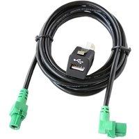 Car USB Switch Socket Wire Cable Harness Adapter For-BMW E60 E81 E70 E90 F12 F30 F10 F25 U1JF