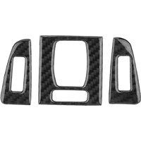 3Pcs Carbon Fiber Interior Air Conditioning Vent Outlet Trim Cover Sticker For-BMW F30 F32 F32 320I 428I 3 4 Series GT