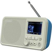 Portable DAB/DAB+ & FM Digital Radio with Bluetooth and TF Card Mp3 Play, 2.4 Inch Colour LCD Screen