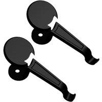 a Pair Plastic Hook for Tesla Model 3 2021 Front Engine Room Storage Hook Trunk Modely Car Interior
