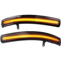 For Ford Explorer 2011-2019 Car Dynamic LED Turn Signal Light Rearview Mirror Light Indicator