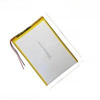 lithium polymer battery 3.7V 6000mAh For V819 3G Tablet PC built-in battery Rechargeable 30100150 31101151 33100150 35100150