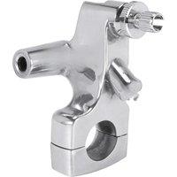 25mm 1inch Motorcycle Clutch Lever Mount Holder for Honda Shadow 600 VT750 Silver Aluminum Alloy