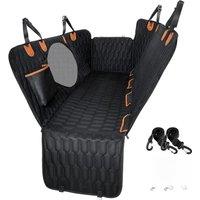 Dog Car Back Seat Cover, Antinslip Pet Car Seat Cover with Big Mesh Window, Waterproof Durable